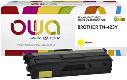 Toner OWA Brother TN-423Y geel 1 Stuk