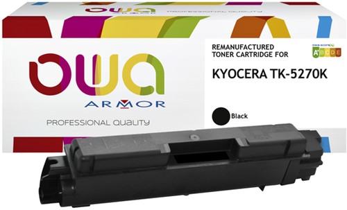 Toner OWA Kyocera TK-5270K zwart 1 Stuk