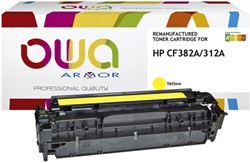 Tonercartridge OWA HP CF382A geel 1 Stuk