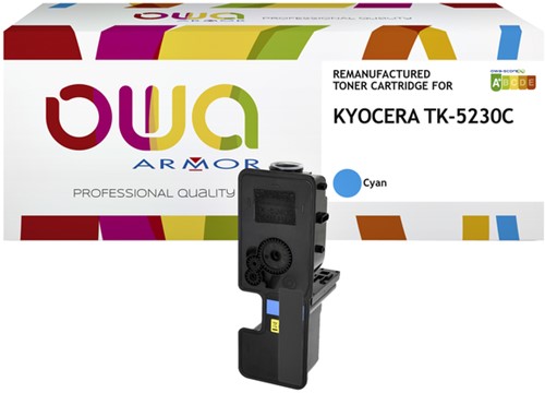 Toner OWA Kyocera TK-5230C blauw 1 Stuk