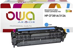 Tonercartridge OWA HP CF381A blauw 1 Stuk