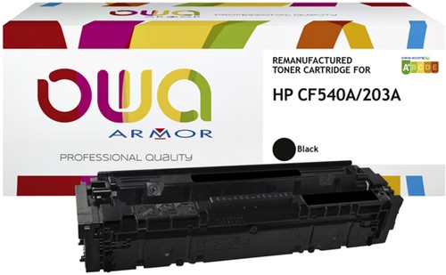Tonercartridge OWA HP CF540A zwart 1 Stuk