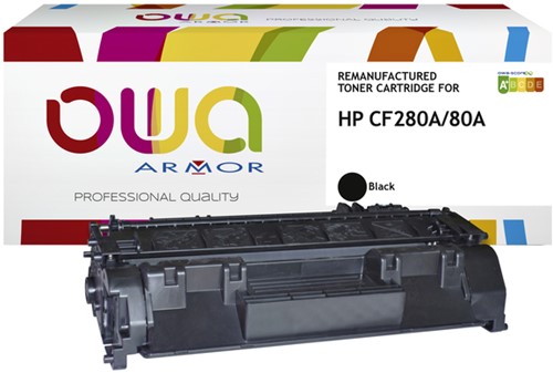 Tonercartridge OWA HP CF280A zwart 1 Stuk