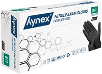 Handschoen Hynex S nitril 100st zwart 100 Stuk
