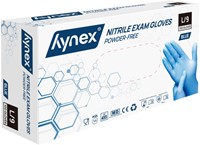 Handschoen Hynex nitril L 100st blauw 100 Stuk