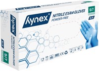 Handschoen Hynex S nitril 100st blauw 100 Stuk