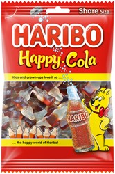 Snoep Haribo Happy Cola zak 250gr 250 Gram