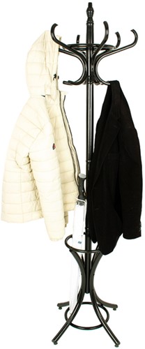 Kapstok Vepa Bins Bistro 12 haken staand zwart 1 Stuk-1