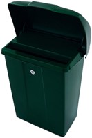 Brievenbus Vepa Bins met klep kunststof groen 1 Stuk-2