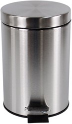 Pedaalemmer BRASQ 20 liter rvs 1 Stuk