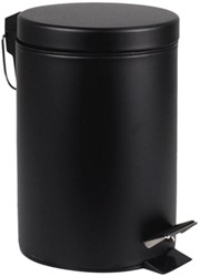 Pedaalemmer BRASQ 3 liter zwart 1 Stuk