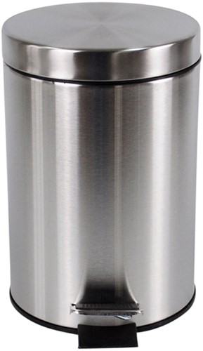 Pedaalemmer BRASQ 12 liter rvs 1 Stuk