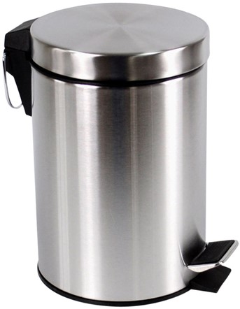 Pedaalemmer BRASQ 12 liter rvs 1 Stuk-2