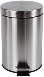 Pedaalemmer BRASQ 3 liter rvs 1 Stuk