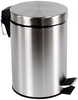 Pedaalemmer BRASQ 3 liter rvs 1 Stuk-2