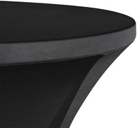 Tafelrok BRASQ voor statafel 80cm zwart 1 Stuk-2
