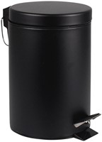 Pedaalemmer BRASQ 20 liter zwart 1 Stuk