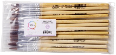 Kwast Qrea synthetisch haar nr 10 1 Stuk-2