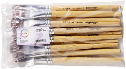 Kwast Qrea synthetisch haar nr 18 1 Stuk-2