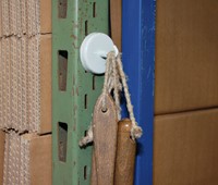 Haakmagneet MAUL 36mm 6kg wit 5 Stuk-2