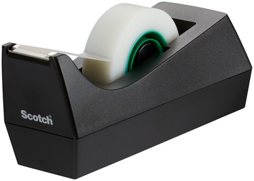 Plakband Magic 810 19mmx33m14rol+houder zw 15 Stuk-2