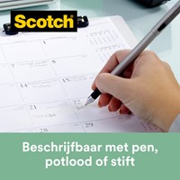 Plakband Scotch Magic 919 19mmx20m + afroller 1 Stuk-1