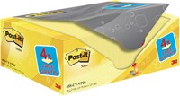 Memoblok 3M Post-it 655 76x127mm geel 16+4 gratis 20 Stuk-2