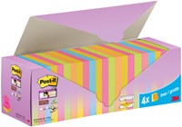 Memoblok 3M Post-it Z-Note R330 SS 76x76mm assorti 24 Stuk-2