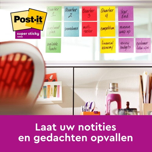 Memoblok 3M Post-it 655 76mmx127mm SS Oasis 5 Stuk-2