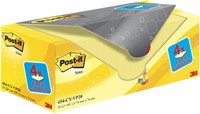 Memoblok 3M Post-it 654 76x76mm geel 16 + 4 gratis 20 Stuk