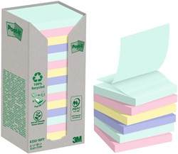 Memoblok 3M Post-it Z-Note R330 76x76mm recycle 16 Stuk