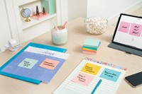 Memoblok 3M Post-it 654 76x76mm Beachside Colour 6 Stuk-3