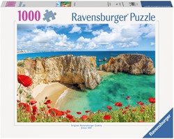 Puzzel Ravensburger Klaprozen in de Algarve 1000st 1 Stuk
