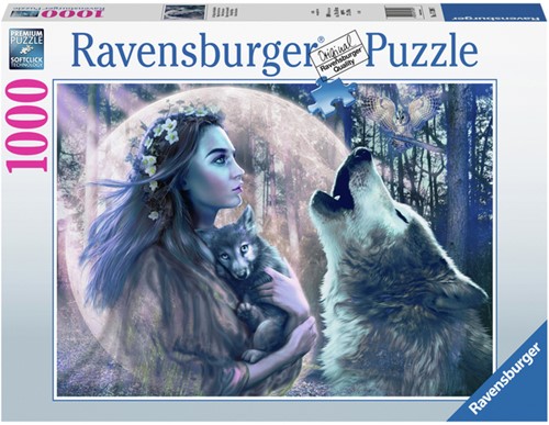 Puzzel Ravensburger Magie van het maanlicht 1000st 1 Stuk