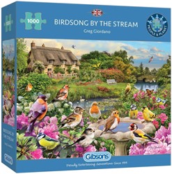Puzzel Gibsons Birdsong by the Stream 1000 stukjes 1 Stuk