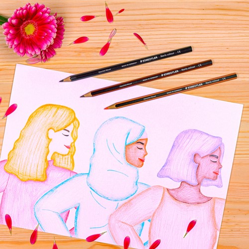 Kleurpotloden Staedtler Noris colour people 12 st 12 Stuk-3