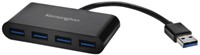 Hub Kensington USB 4-poorts USB 3.0 1 Stuk