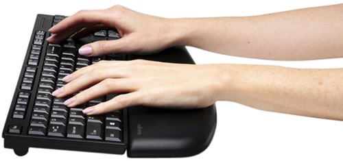 Polssteun Kensington ergosoft stand toetsenbord zw 1 Stuk-1