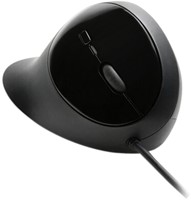 Muis Kensington pro fit ergo bedraad zwart 1 Stuk-2