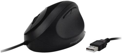Muis Kensington pro fit ergo bedraad zwart 1 Stuk-1