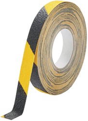 Antisliptape DURALINE GRIP 25mmx15m geel zwart 1 Stuk