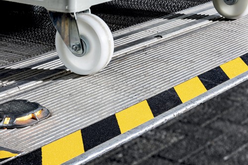 Antisliptape DURALINE GRIP 25mmx15m geel zwart 1 Stuk-1