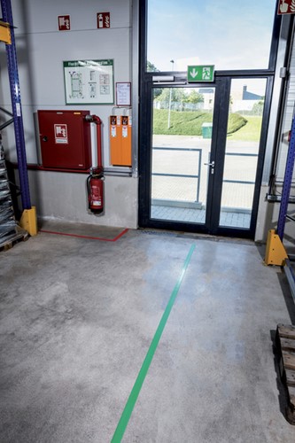 Vloermarkeringstape DURALINE 50mmx30m groen 1 Stuk-1