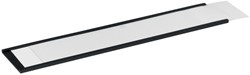 Etikethouder Durable magnetisch 200x40mm antraciet 50 Stuk