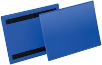 Documenthoes Durable magnetisch A5 liggend blauw 50 Stuk