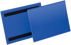 Documenthoes Durable magnetisch A5 liggend blauw 50 Stuk
