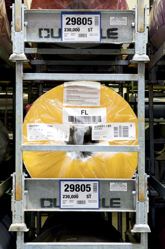 Documenthoes Durable magnetisch A5 liggend blauw 50 Stuk-2