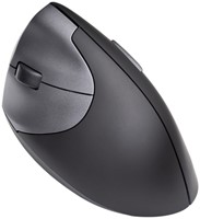 Muis Ergofy SRM VS4 links draadloos zilver/zwart 1 Stuk-1