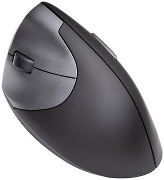 Muis Ergofy SRM VS4 links draadloos zilver/zwart 1 Stuk-1