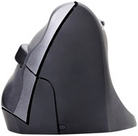 Muis Ergofy SRM VS4 rechts draadloos zilver/zwart 1 Stuk